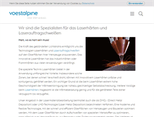 Tablet Screenshot of eifeler-lasertechnik.de